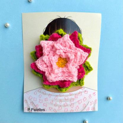 Lotus hair clip