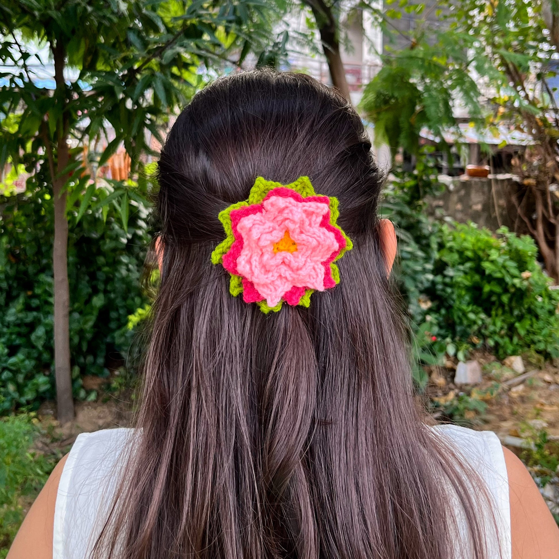 Lotus hair clip 2