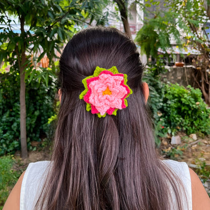 Lotus hair clip 2