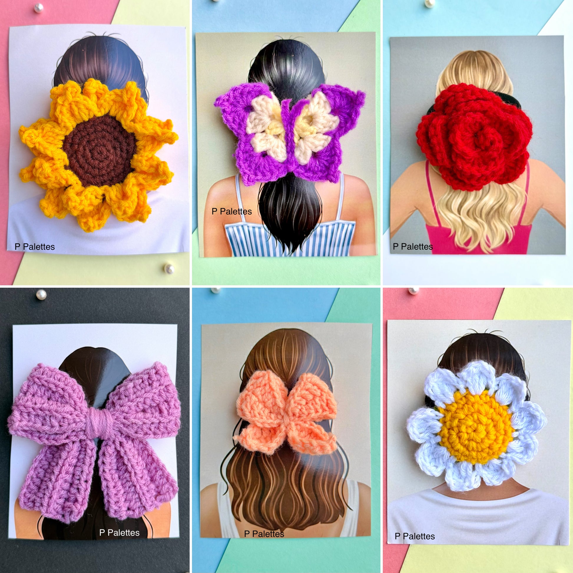 6 Hair Accessories