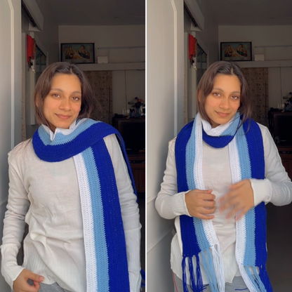 Blue Tinge Muffler