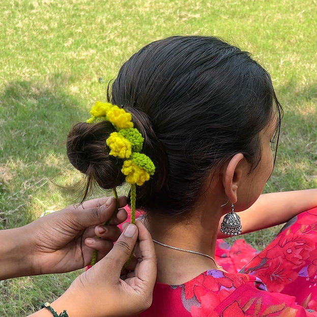Marigold gajra