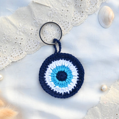 Evil eye keychain 2