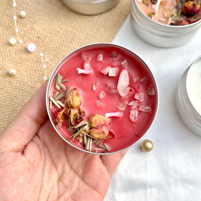 Healing Crystal Candles 4