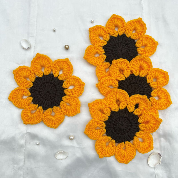Sunflower Coaster