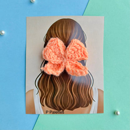 Peach Bow