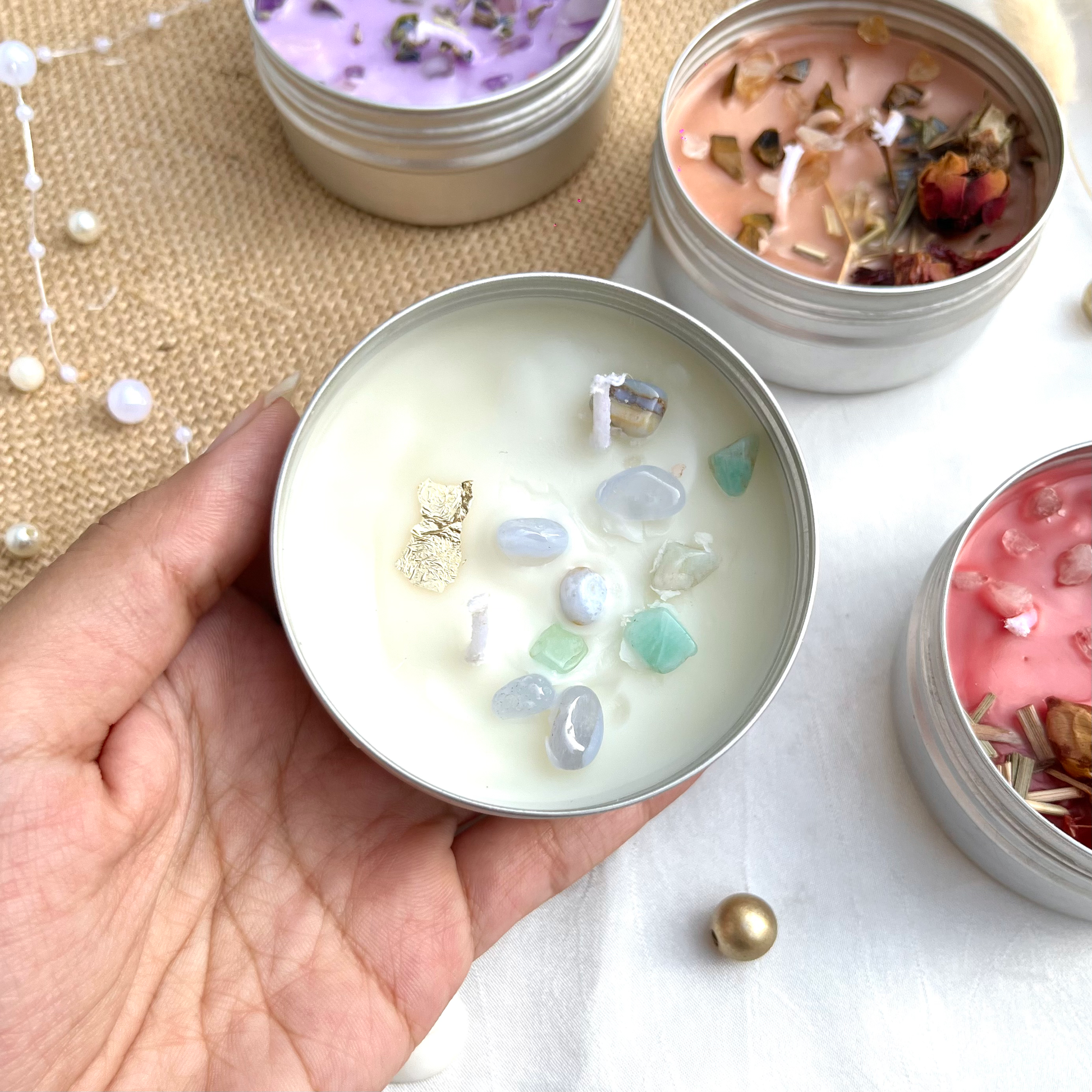 Healing Crystal Candles 5