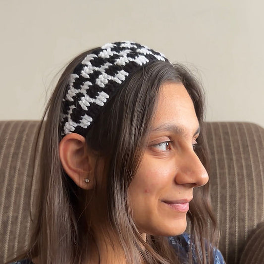 Checkered Headband