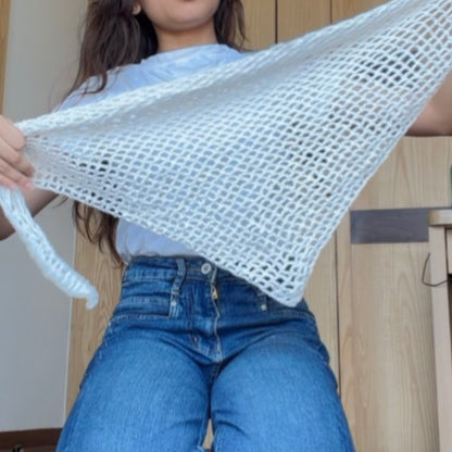 White 4 in 1 bandana 2