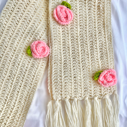 Pink Rose Muffler