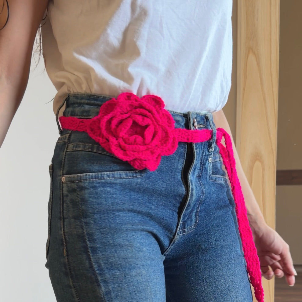 Hot pink Belt