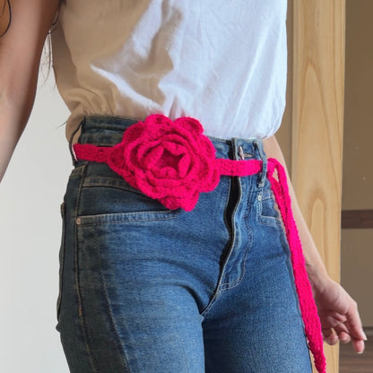 Hot pink Belt