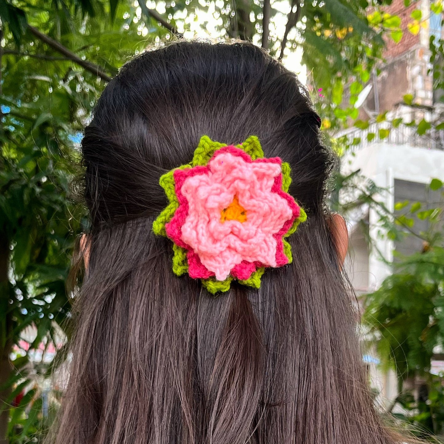 Lotus hair clip 3