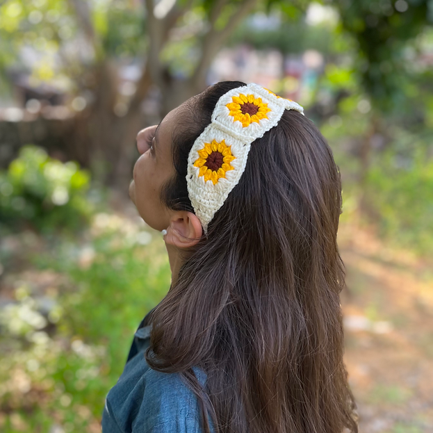 Knitted headband