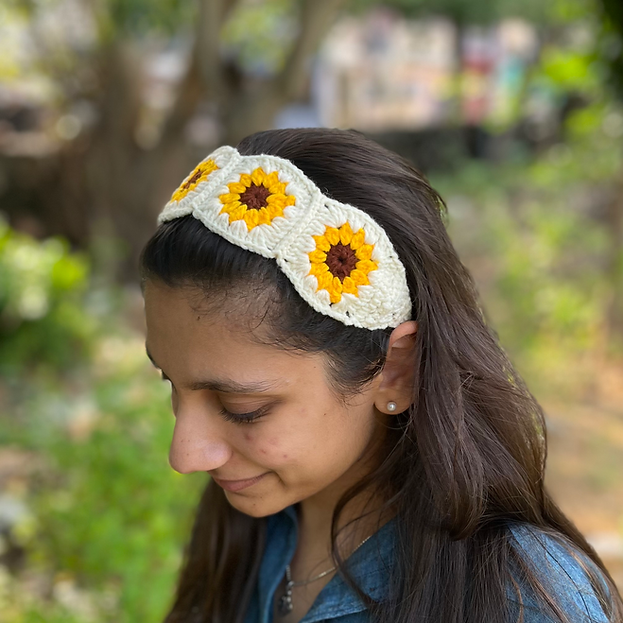 Knitted headband