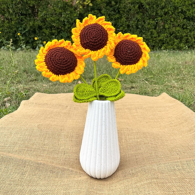 Sunflower Vase