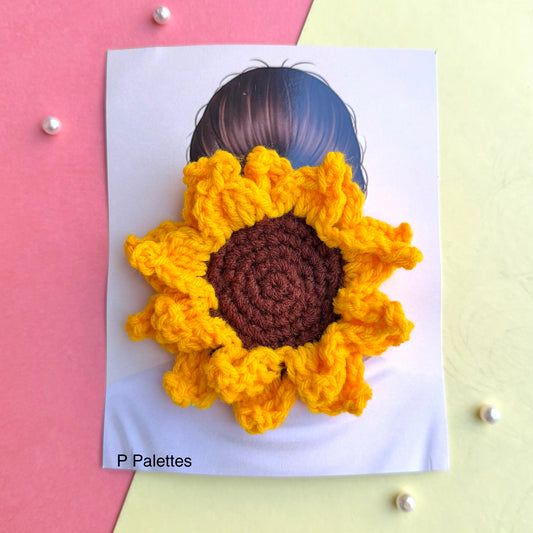Sunflower Hair Clip